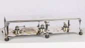 LARGE SILVERPLATE WARMING STAN