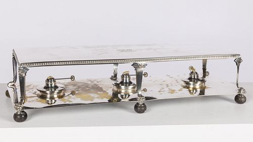 LARGE SILVERPLATE WARMING