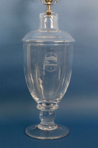 LARGE SIMON PEARCE HAND BLOWN GLASS