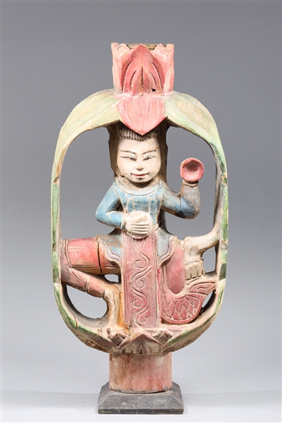 Large south east Asian carved