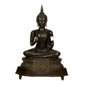 LARGE SOUTHEAST ASIAN BRONZE F