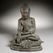 LARGE SOUTHEAST ASIAN BRONZE S