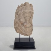 LARGE SOUTHEAST ASIAN STONE GU