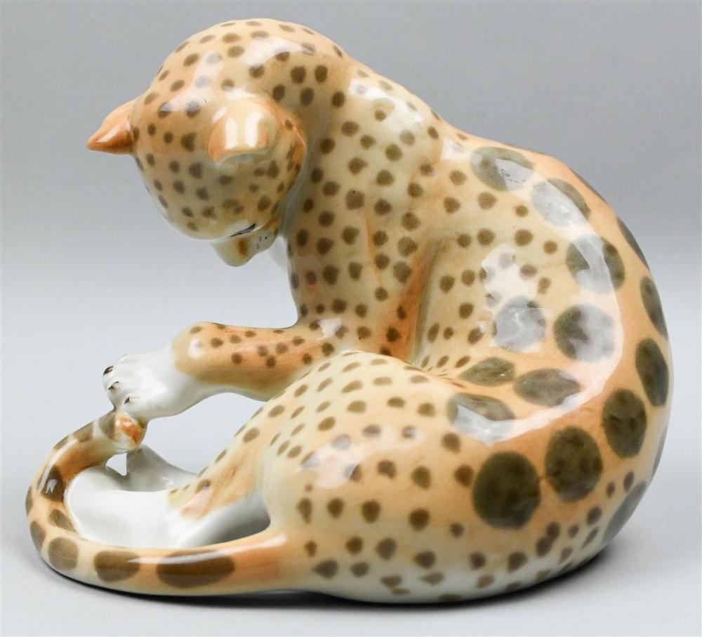 LARGE SOVIET LOMONOSOV PORCELAIN