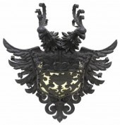 LARGE SPANISH CAST IRON EAGLE