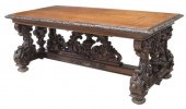 LARGE SPANISH ORNATELY CARVED