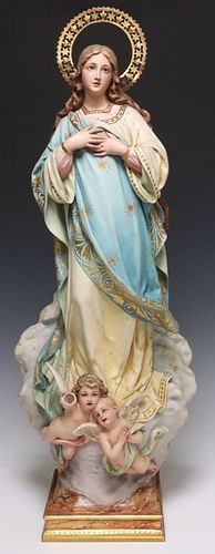 LARGE SPANISH SANTO, THE ASSUMPTION