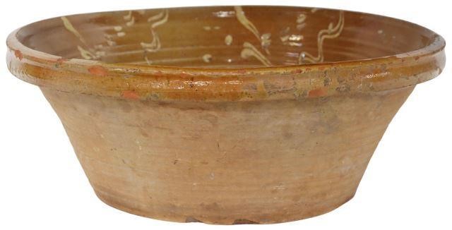 LARGE SPANISH SLIP DECORATED