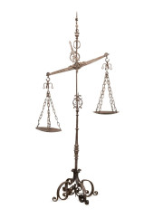LARGE SPANISH WROUGHT IRON BAL