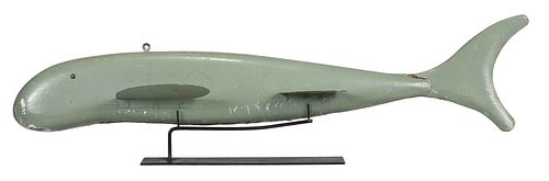 LARGE SPEARING DECOY, POSSIBLY