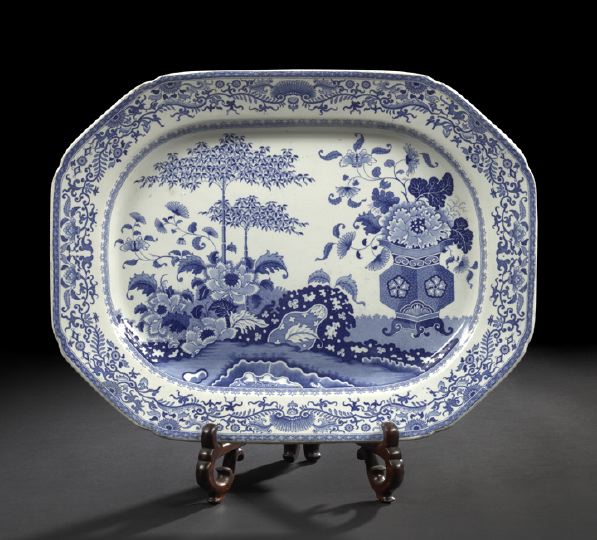 Large Staffordshire Blue
