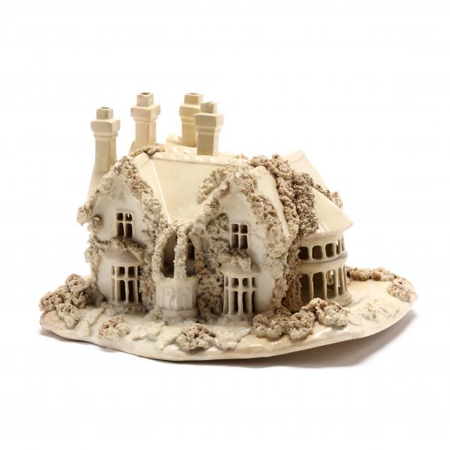 LARGE STAFFORDSHIRE PASTILLE BURNER
