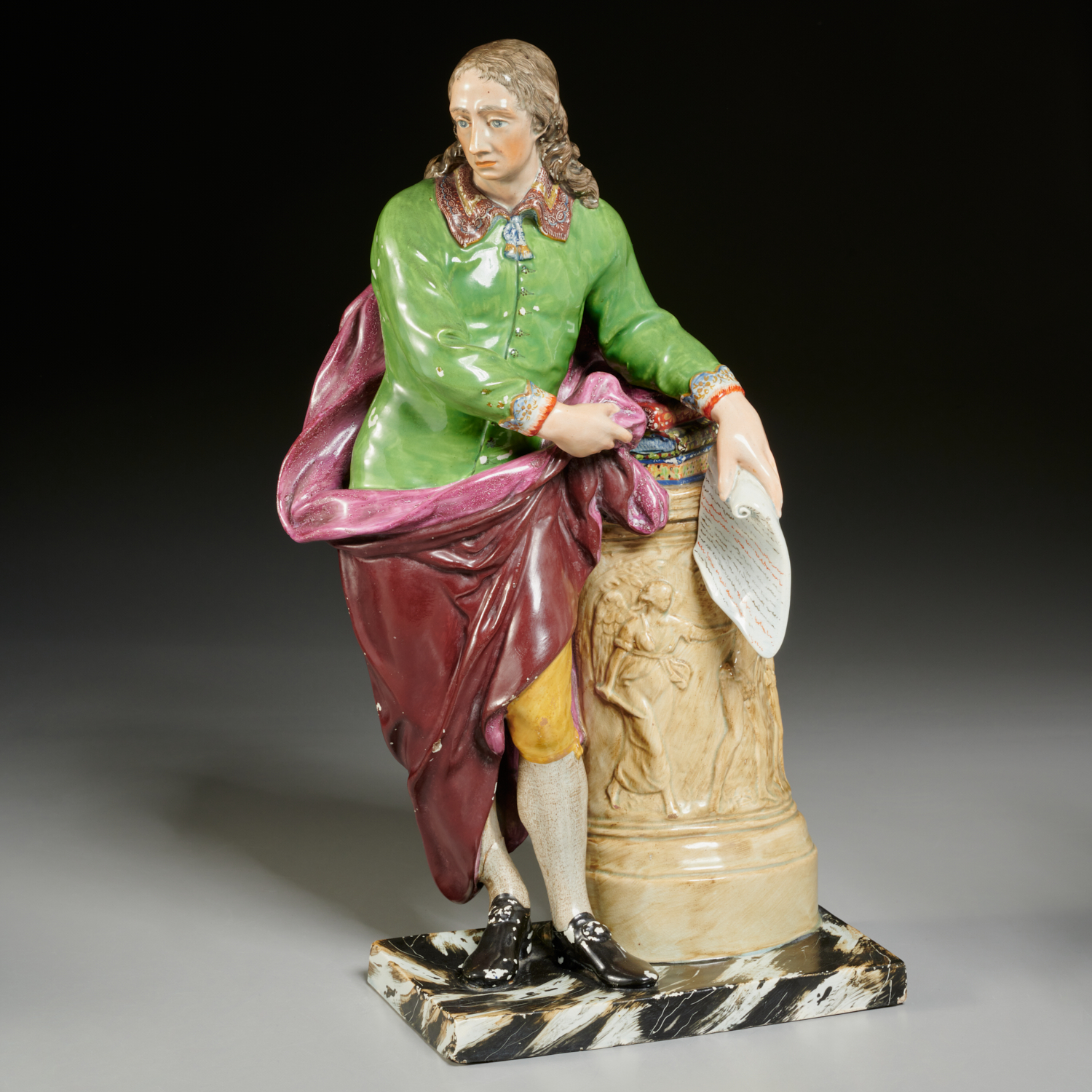 LARGE STAFFORDSHIRE PEARLWARE