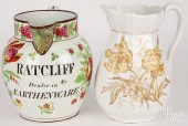 LARGE STAFFORDSHIRE PEARLWARE
