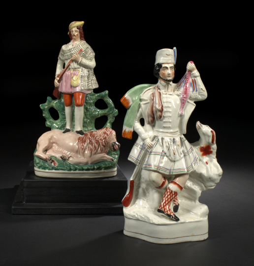 Large Staffordshire Pottery