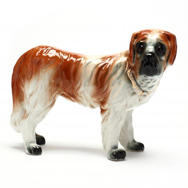 LARGE STAFFORDSHIRE ST. BERNARD