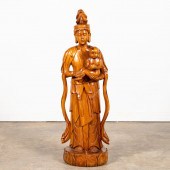 LARGE STANDING GUANYIN, "BRING