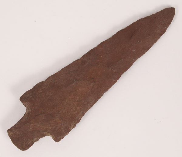 Large stemmed point.  5 7/8".