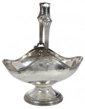 LARGE STERLING BASKETAmerican,