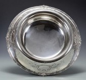 LARGE STERLING CENTER BOWL, 15