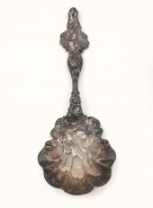 LARGE STERLING ''HIBISCUS'' SE