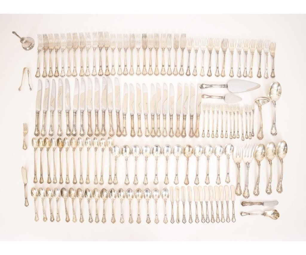 Large sterling silver flatware