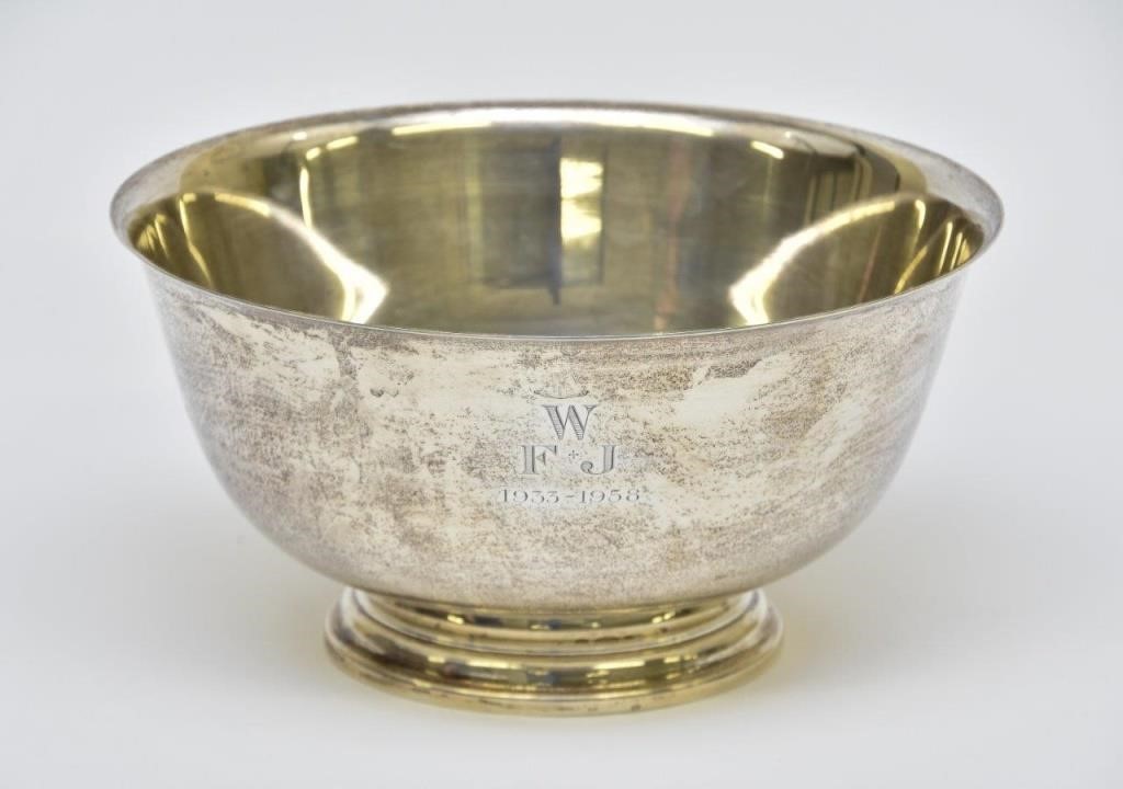 Large sterling silver Paul Revere