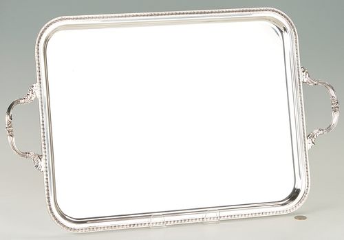 LARGE STERLING SILVER RECTANGULAR