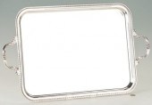 LARGE STERLING SILVER RECTANGU