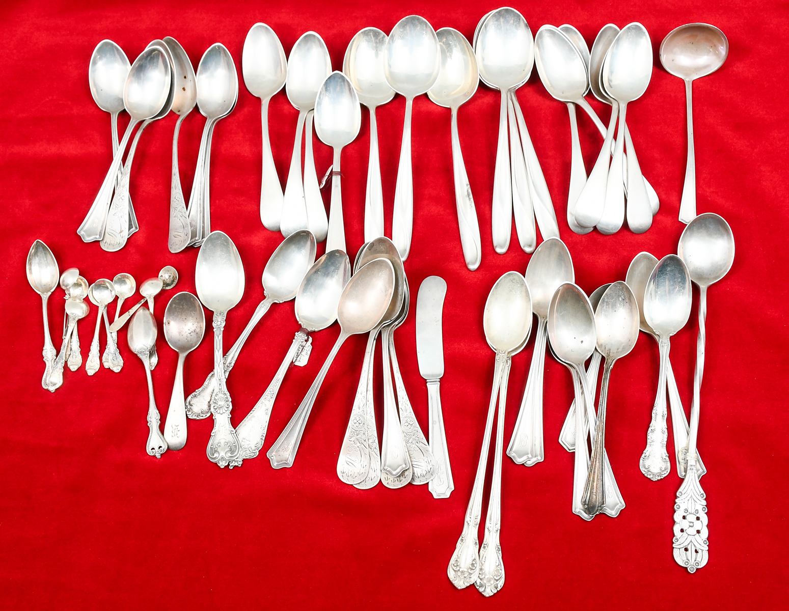 LARGE STERLING SILVER SPOON