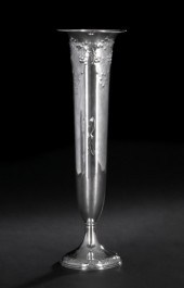 Large Sterling Silver Trumpet-