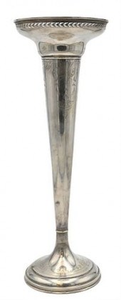 LARGE STERLING SILVER WEIGHTED