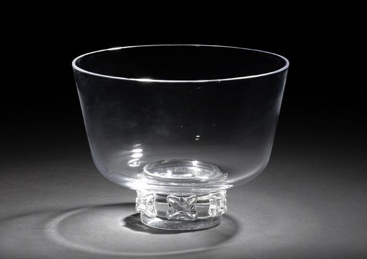 Large Steuben Crystal Bowl,  design
