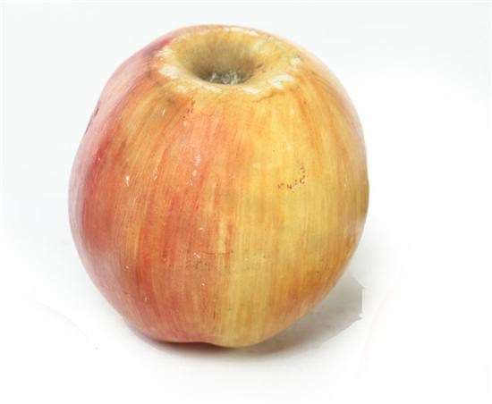 LARGE STONE APPLE.  American or