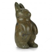 LARGE STONE RABBIT CARVINGLarg