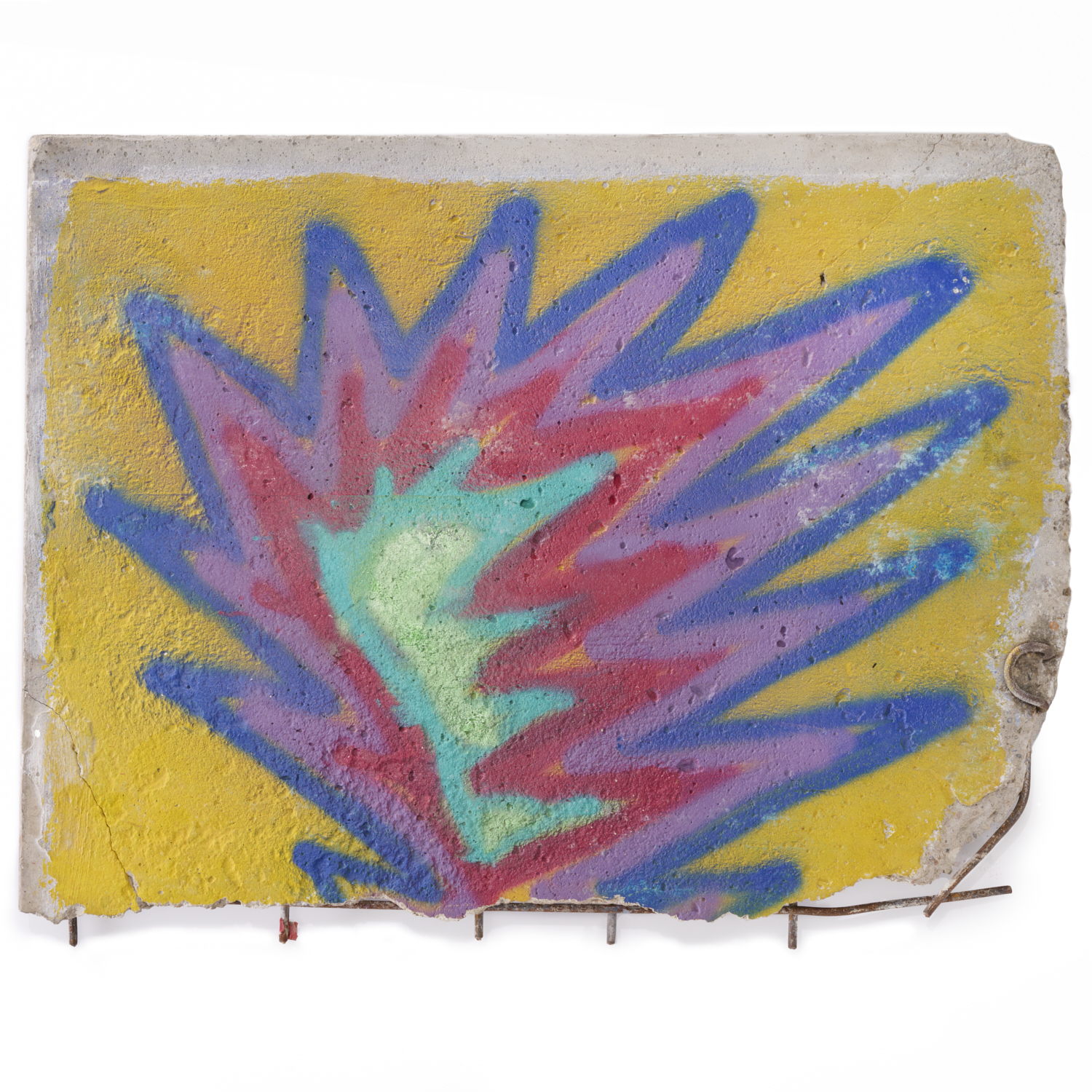 LARGE STREET ART FRAGMENT OF THE