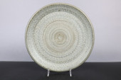 LARGE STUDIO POTTERY CHARGER,