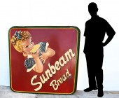 LARGE SUNBEAM BREAD ADVERTISIN