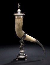 Large Swedish Silverplate-Moun