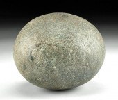 LARGE TAINO STONE SPHEROLITH /
