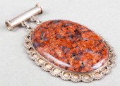 LARGE TAXCO MEXICAN SILVER OVA