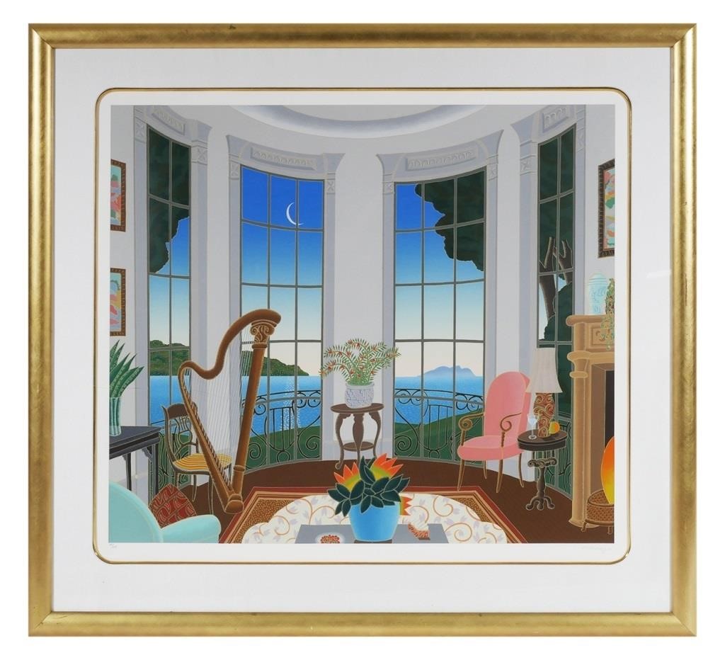 LARGE THOMAS MCKNIGHT SERIGRAPH,