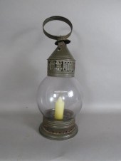 LARGE TIN CANDLE LANTERNca. 18