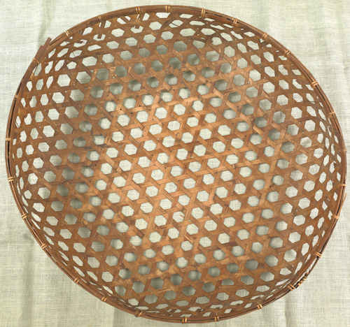 Large tobacco basket 19th c. 37"