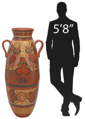 LARGE TONALA MEXICO FOLK ART B