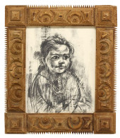 LARGE TRAMP ART CHIP-CARVED FR