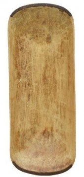 LARGE TRENCHER DOUGH BOWL W/ I