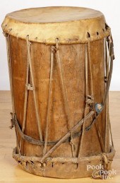 LARGE TRIBAL DRUMLarge tribal