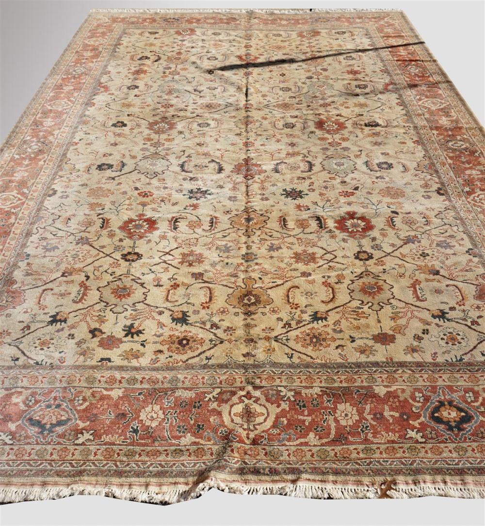 LARGE TURKISH TABRIZ DESIGN WOOL