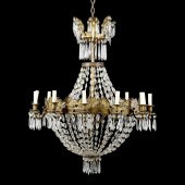 LARGE TWELVE LIGHT NEOCLASSICA